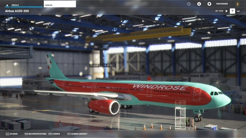 Windrose A330 livery (Ukraine)