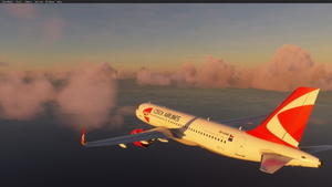 A320 NEO ČSA (Czech Airlines) Livery thumbnail 7
