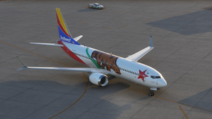 Southwest "California One" [HD] - B737 MAX thumbnail 4