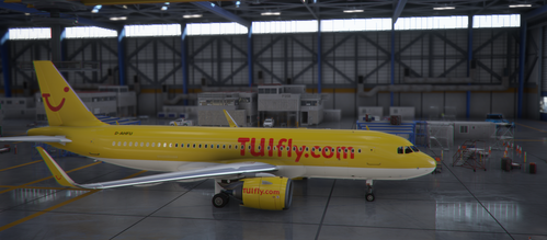 TUIfly Yellow A320 Livery