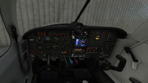 Mooney M20R Ovation - Grey Interior with Dark Cockpit Panel thumbnail 2