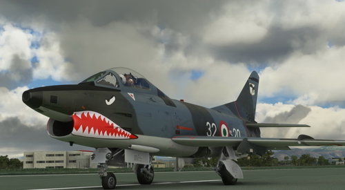 Fiat G-91 Italian Air Force 30-20