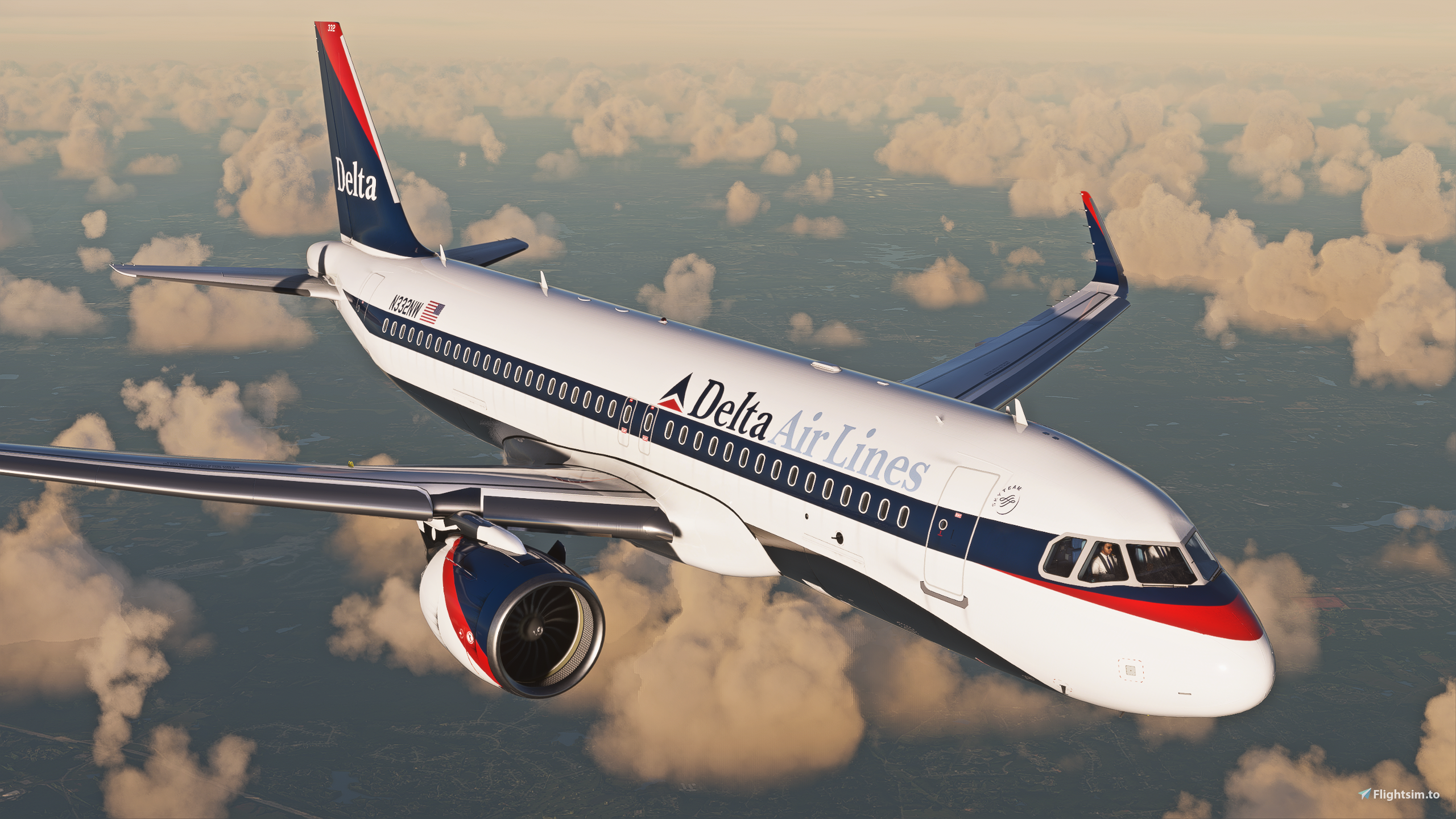 Delta "Interim" Colors [8K] - A320Neo - Image 1