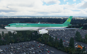 Aer Lingus Green Airbus A330-300 Livery thumbnail 5