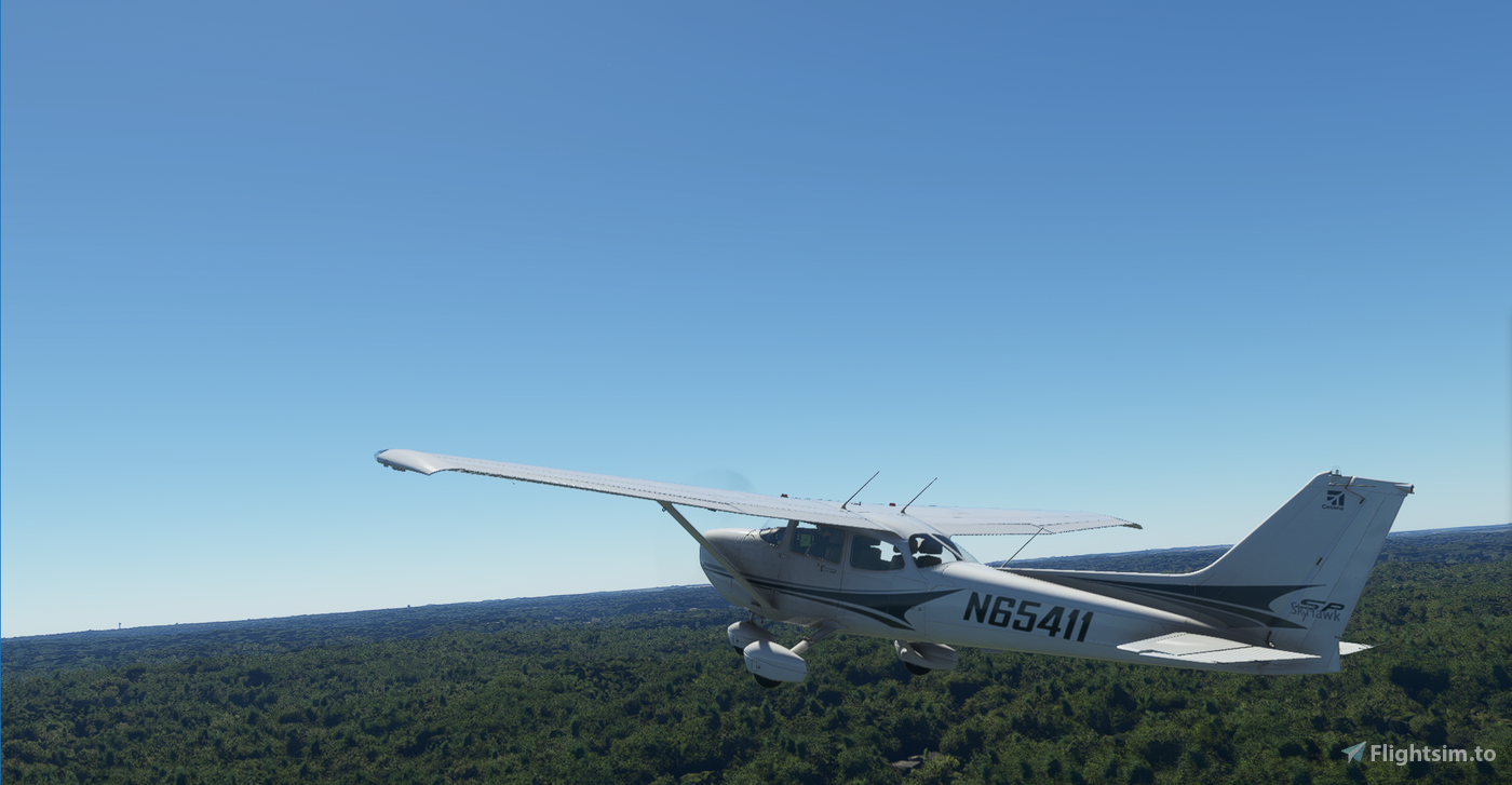 Cessna 172 2004 Paint Scheme (Requested) for Microsoft