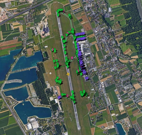  Pilot2ATC - LOWG Taxiways & Gates, Austria