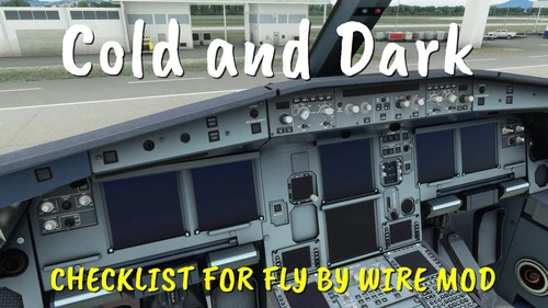 CHEKLIST FLY BY WIRE A320neo - Cold and Dark