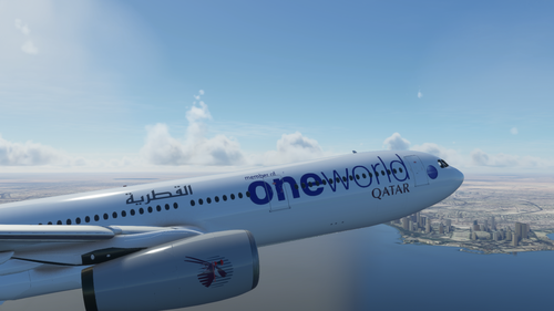 A330-300 Qatar One World