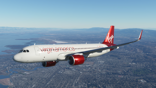 Virgin America A320 Neo - 8K
