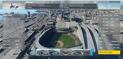 MLB 30 Stadium Bush Trip
