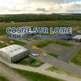 Cosne-sur-Loire (LFGH) Microsoft Flight Simulator