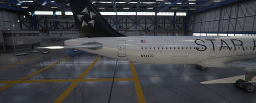 Airbus A321 (AMP) - United Star Alliance