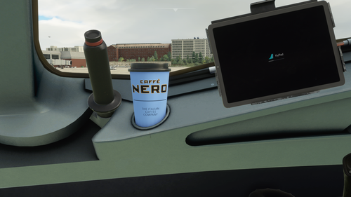 Caffe Nero Coffee Cup for the A32NX