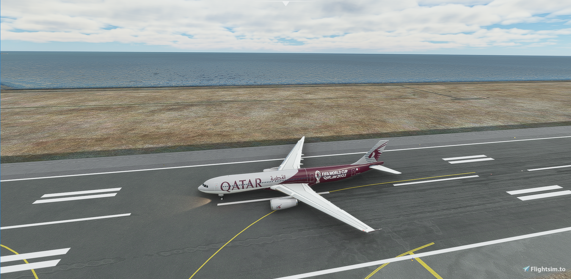 A330 - Qatar Airways Livery Pack (A7-AEH) - Image 1