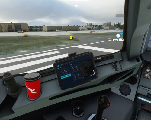 Qantas Coffee Cup for A32NX