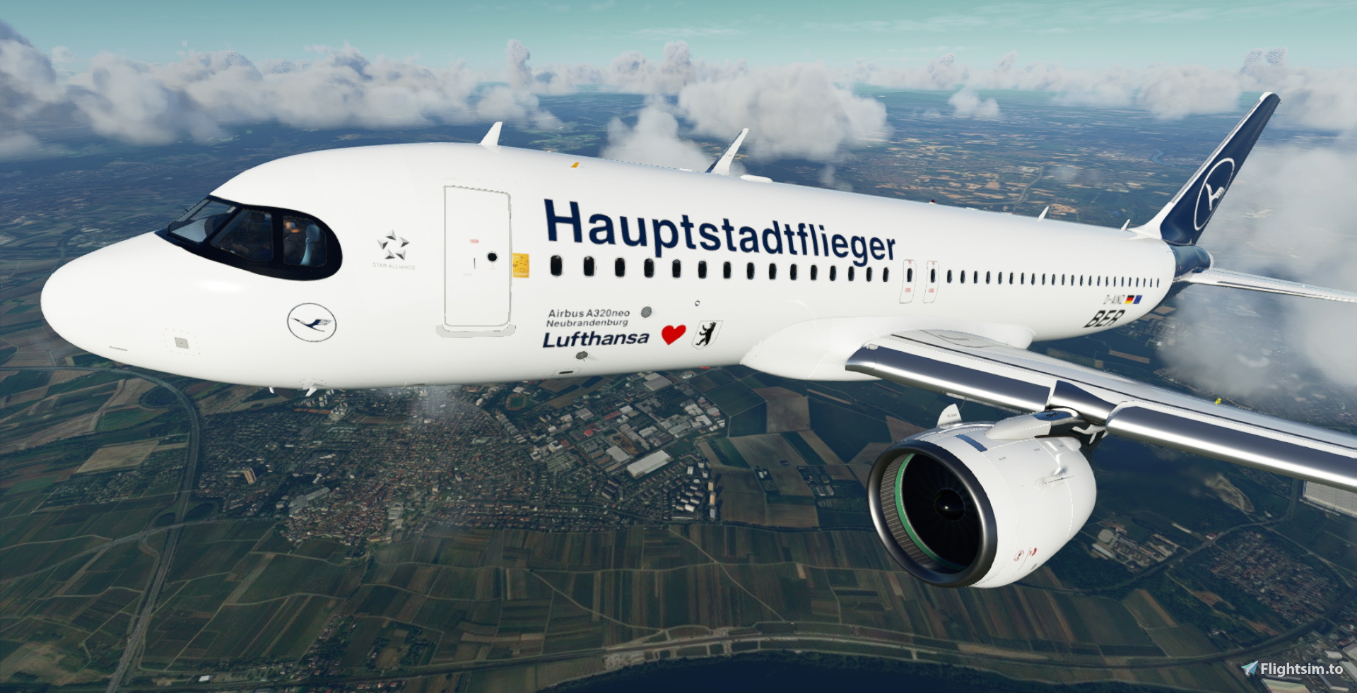 Lufthansa A320neo D-AINZ - Image 1