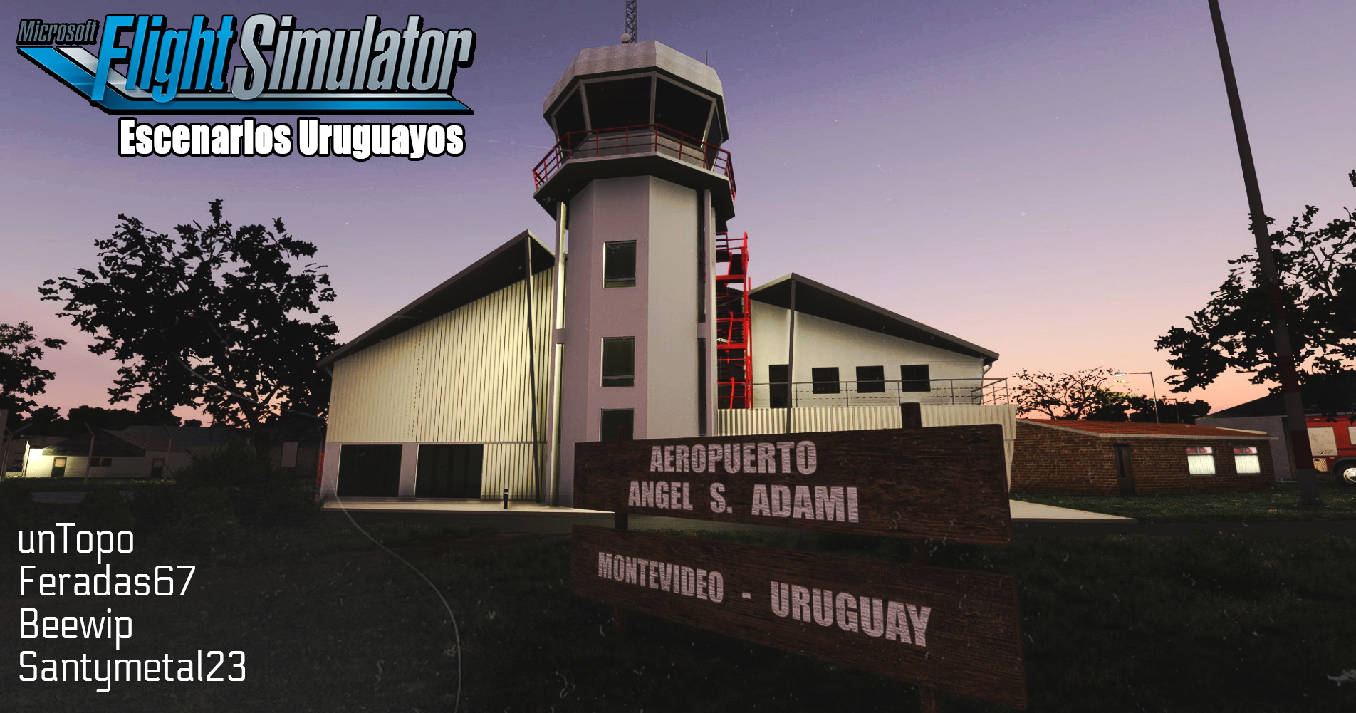 Aeropuerto Internacional Ángel S. Adami - SUAA - Montevideo, Uruguay (FULL Scenary) - Image 1