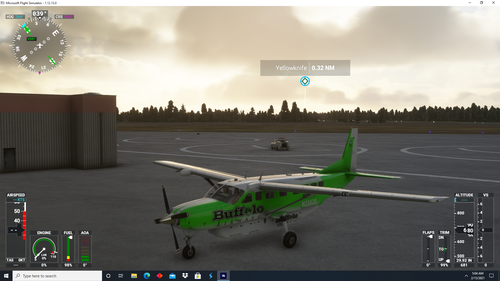 Cessna 208b Buffalo airways livery