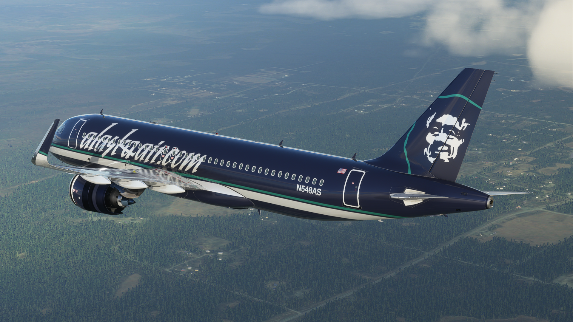 Alaska Airlines A320 Neo - 8K - Image 1