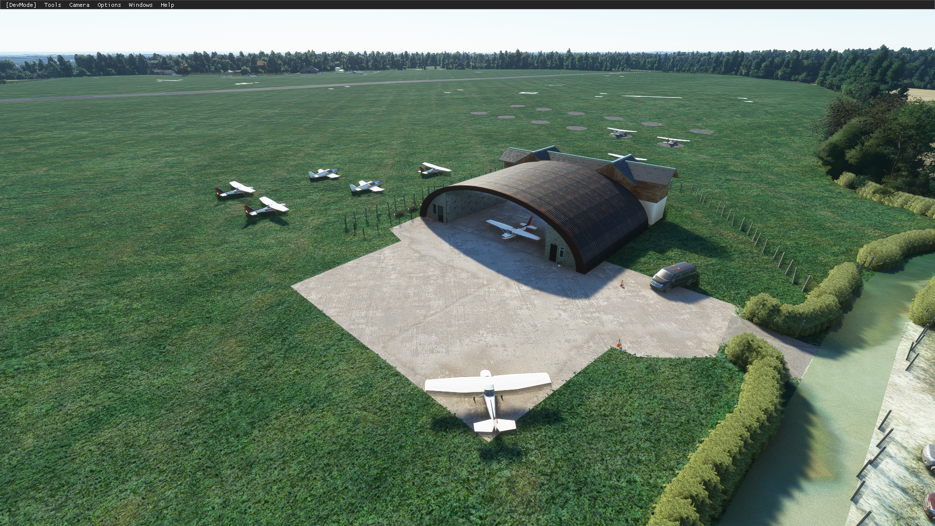 Denham Aerodrome EGLD - Image 1