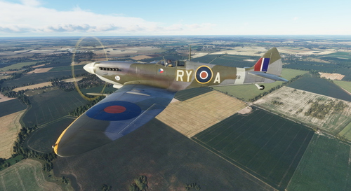 Supermarine Spitfire Mk.IX No 313 (Czech) Sqn RY-A