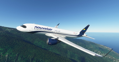 Nouvelair "1990 livery" A320neo