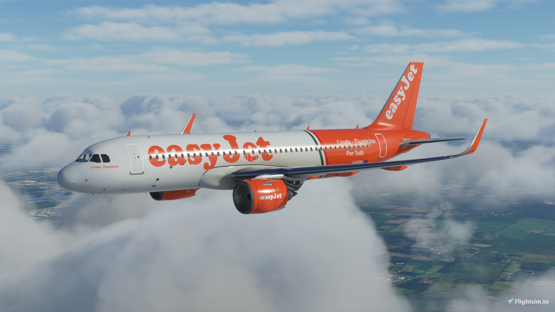 EasyJet G-EZIW A320 Neo - 8K - Image 1