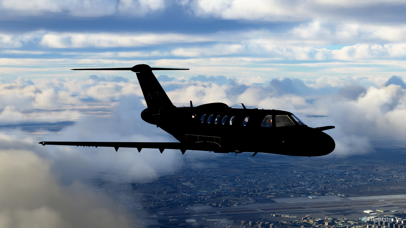 Cessna Citation Black Matte Microsoft Flight Simulator Cessna Citation Black Matte Microsoft Flight Simulator