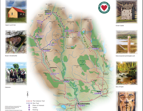 Cateran Trail flight plan