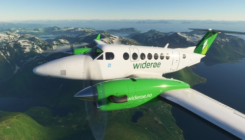 Widerøe - King Air 350