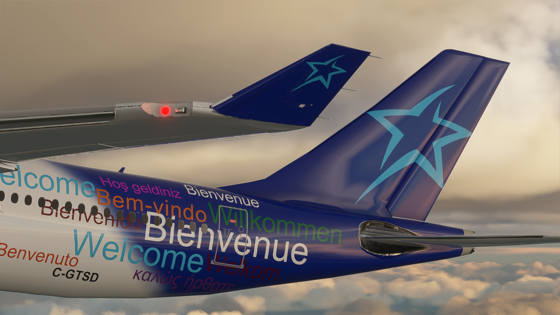 [8K] Air Transat Welcome 2.1 - PMP A330-300 - Image 1