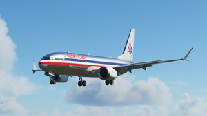 American Airlines B737 MAX (Metallic / Classic Livery) - [HD] thumbnail 6