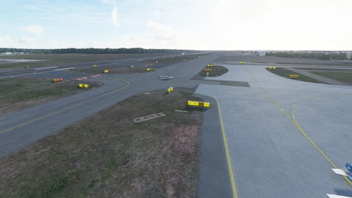 KRDU Raleigh Durham Intl - Taxi Corrections and Lighting Addition