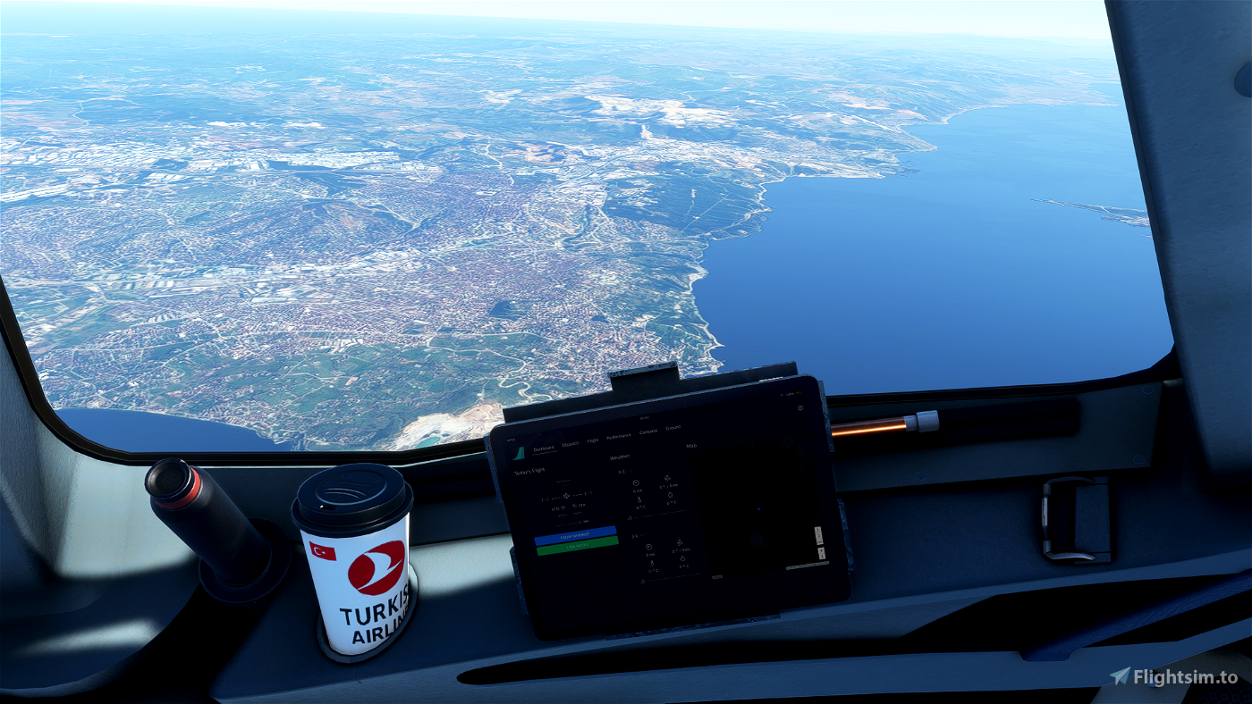 A320 KAHVE BARDAĞI » Microsoft Flight Simulator