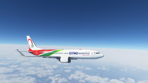 bredok3d-boeing737-Royal Air Maroc OneWorld
