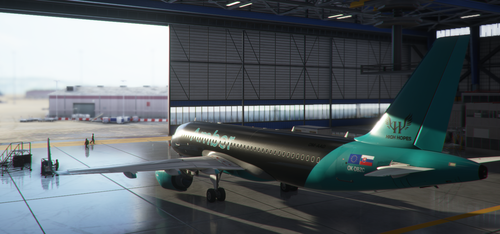 Airbus A320neo  Amber Airlines  - Black Edition