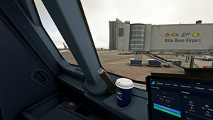 A32NX | Lufthansa coffee cup skin [Black/White/Stained cover] thumbnail 7