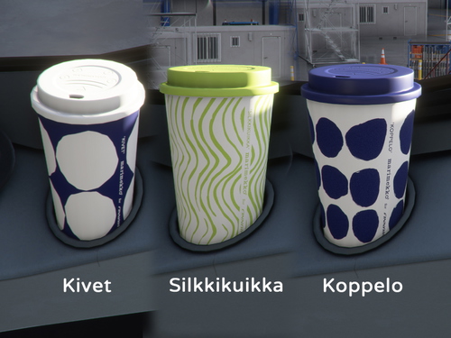 Marimekko for Finnair Paper Cups