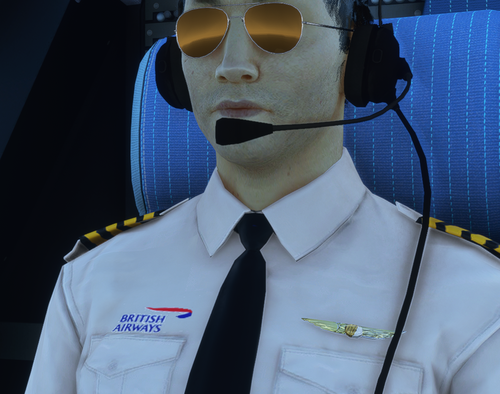 BA PILOT SHIRT MOD