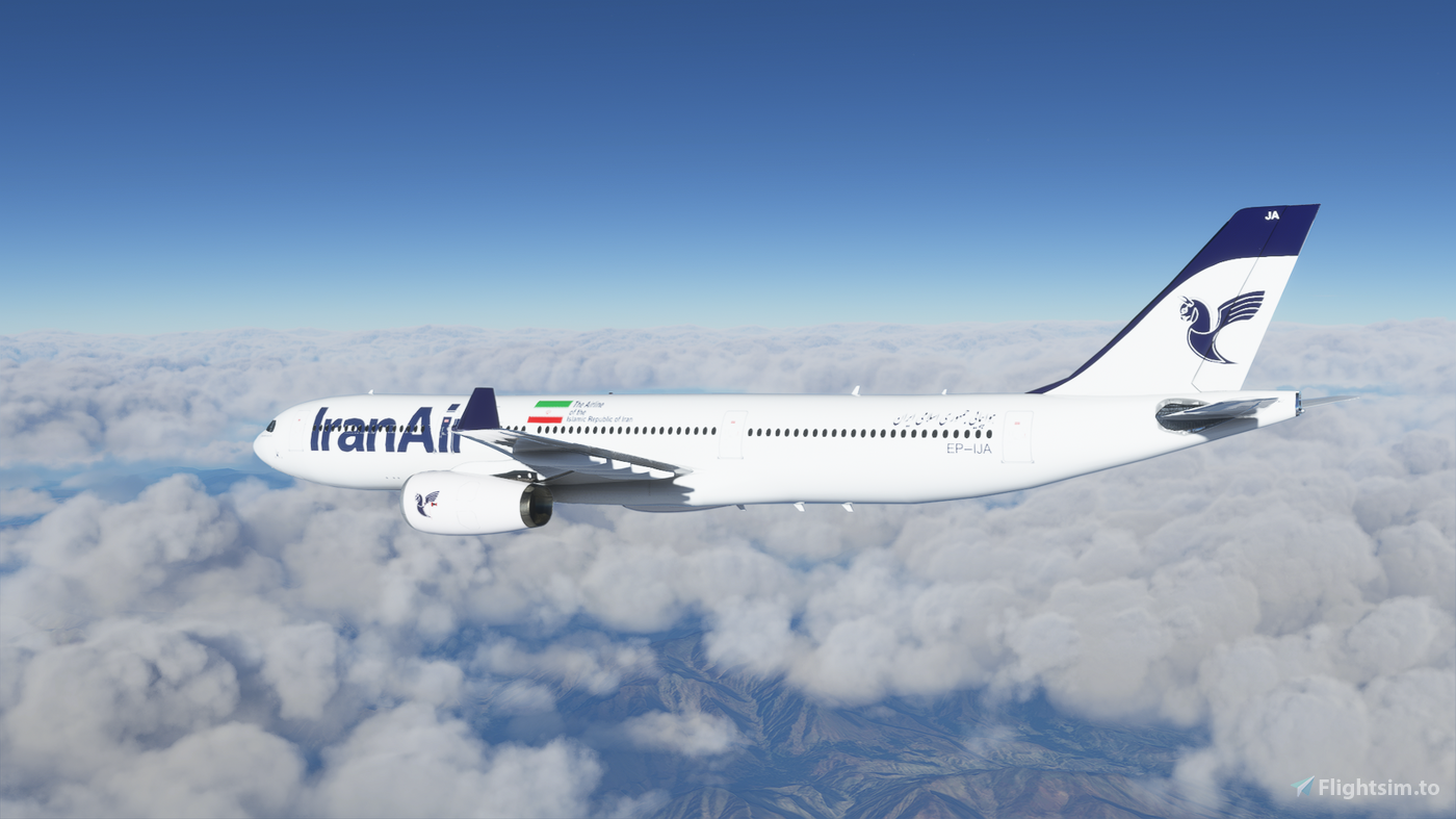 最終値下げ中　イラン航空Airbus 330-200 エアバス A330-200: アルゼンチン航空に欠かせない主力製品