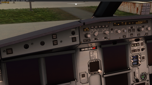 JET2 Selcal Code Plate for A32NX