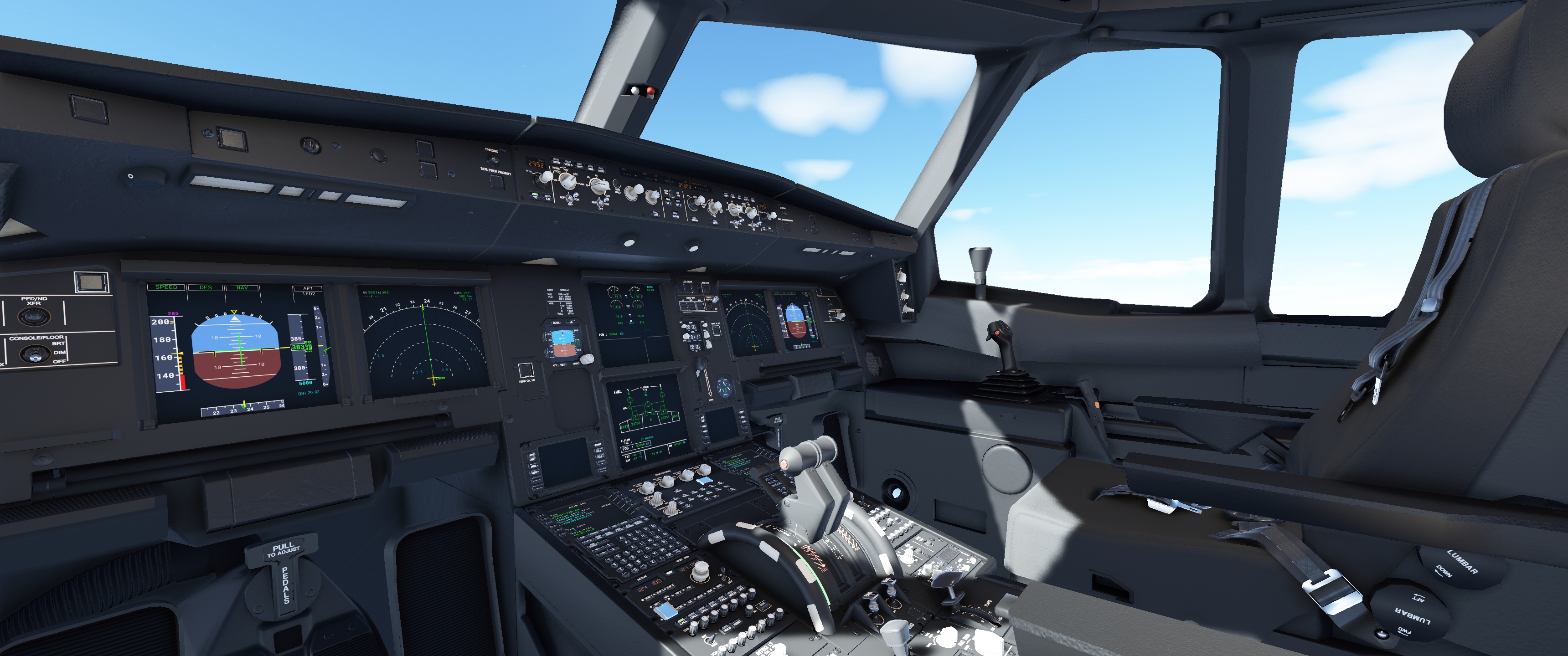 JD´s A330 -300 Cockpit Black/Black/Black - Image 1