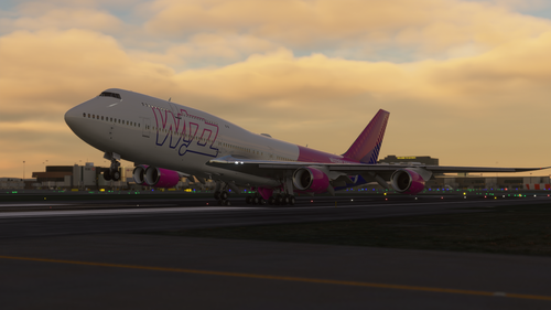 Wizz Air Boeing 747-8i [8K Downscaled] [FICTIONAL]