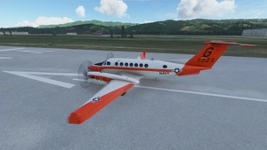 US Navy TC-12 livery for the beech king Air 350 thumbnail 4
