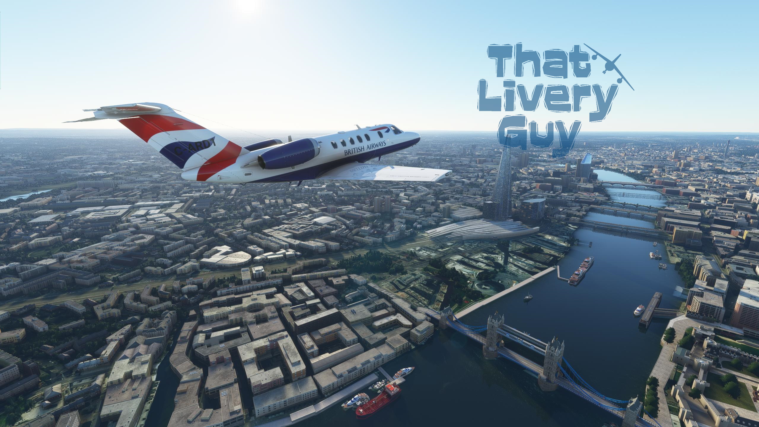 CJ4 - British Airways - Including Custom Interior (Default and Working Title Compatible) - Image 1