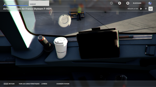 Air France coffee cup