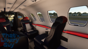 CJ4 - British Airways - Including Custom Interior (Default and Working Title Compatible) thumbnail 2