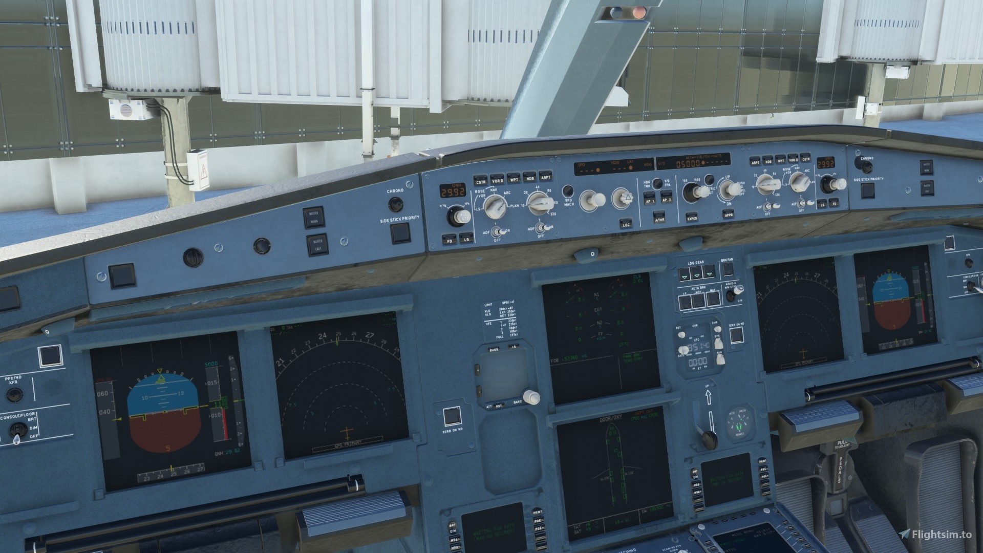 airbus cockpit seat