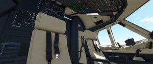 0000 JD Cockpit A320NEO Black/Creme w. Black or Creme Seats (optional) thumbnail 6