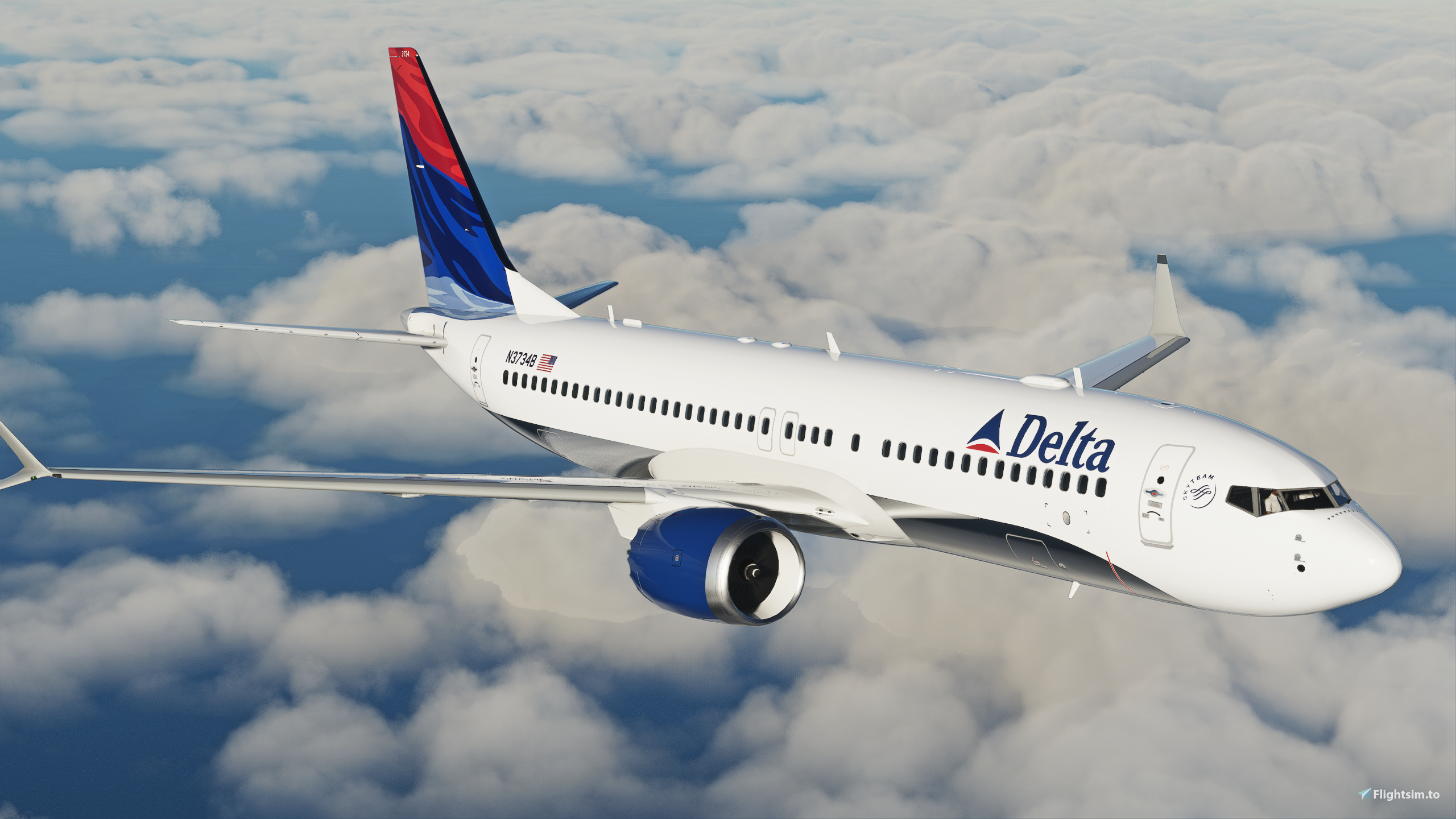Delta "Colors In Motion" [HD] - B737 MAX - Image 1
